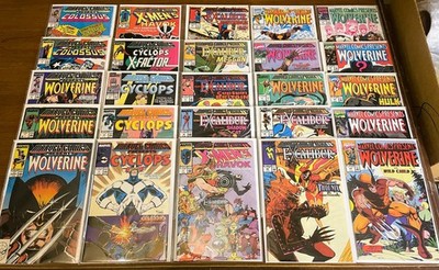 Vintage MARVEL COMICS PRESENTS Lot 123 Comic Books Wolverine Venom Ghost Rider
