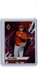 2021 Panini Chronicles #17 Alec Bohm Phoenix Purple Velocity