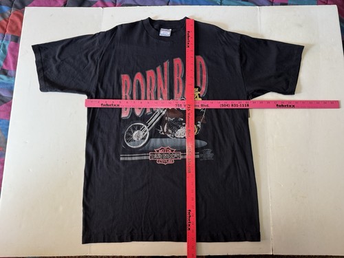Camiseta De Colección Años 90 Rocky & Bullwinkle Born Bad Motocicleta Para Hombres XL Motociclista Harley - Imagen 9 de 9