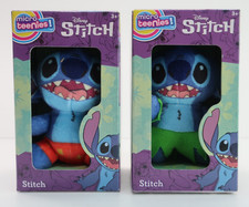 Micro Teenies Disney Stitch Mini Plush Toys Set of 2 - Hula Skirt  Board Shorts