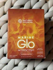 Natures Sunshine Marine Glo Age-Defying 30 Stick Packs Tropical Fusion Flavor