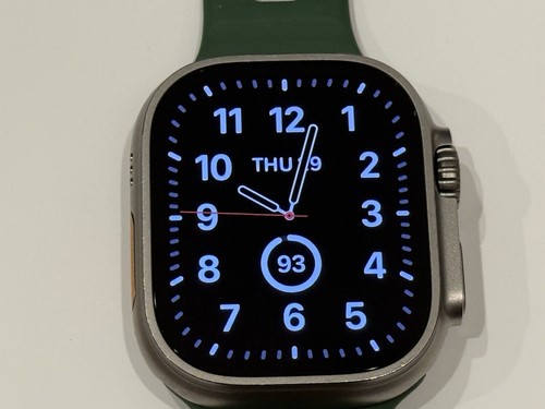 Apple Watch Ultra 1 Titanium 49mm Case (GPS, Cellular) Extra Bands! Complete Set - Photo 6 sur 13