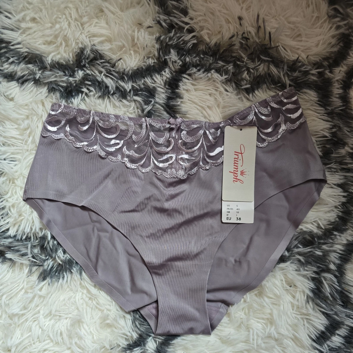 Slip Triumph Modern Finesse ébène - Taille 42 (40 EU) - Neuf Avec étiquettes