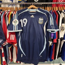 Argentina 2006 Messi World Cup Away Jersey