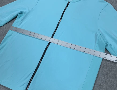 Greyson Golf Siasconset Full Zip Jacket Mint Aqua Skystone Men’s L MSP23K98-438 image 10