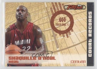 2006-07 Topps Full Court Records /1499 Shaquille O'Neal #CR5 HOF 0ex8