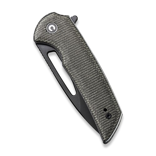 Civivi Knives Odium Liner Lock C2010G D2 Stainless Steel Dark Green Micarta - Picture 5 of 7