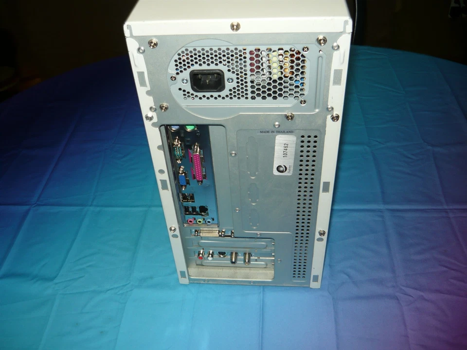 Vintage ECS Explorer PC Windows XP DVD Burner VIA C7-D 2GB RAM 120GB SSD Used - Image 4 of 4