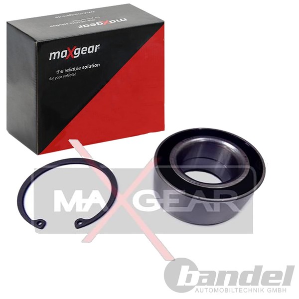 Maxgear RADLAGER-SATZ Vorderachse Passend FÜR Ford Fiesta Focus Fusion Mazda 2-image