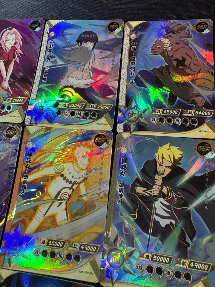 Naruto Shippuden Naruto Character Collectible TCG 12 x Kayou Licensed Cards SSR - Image 3 of 4