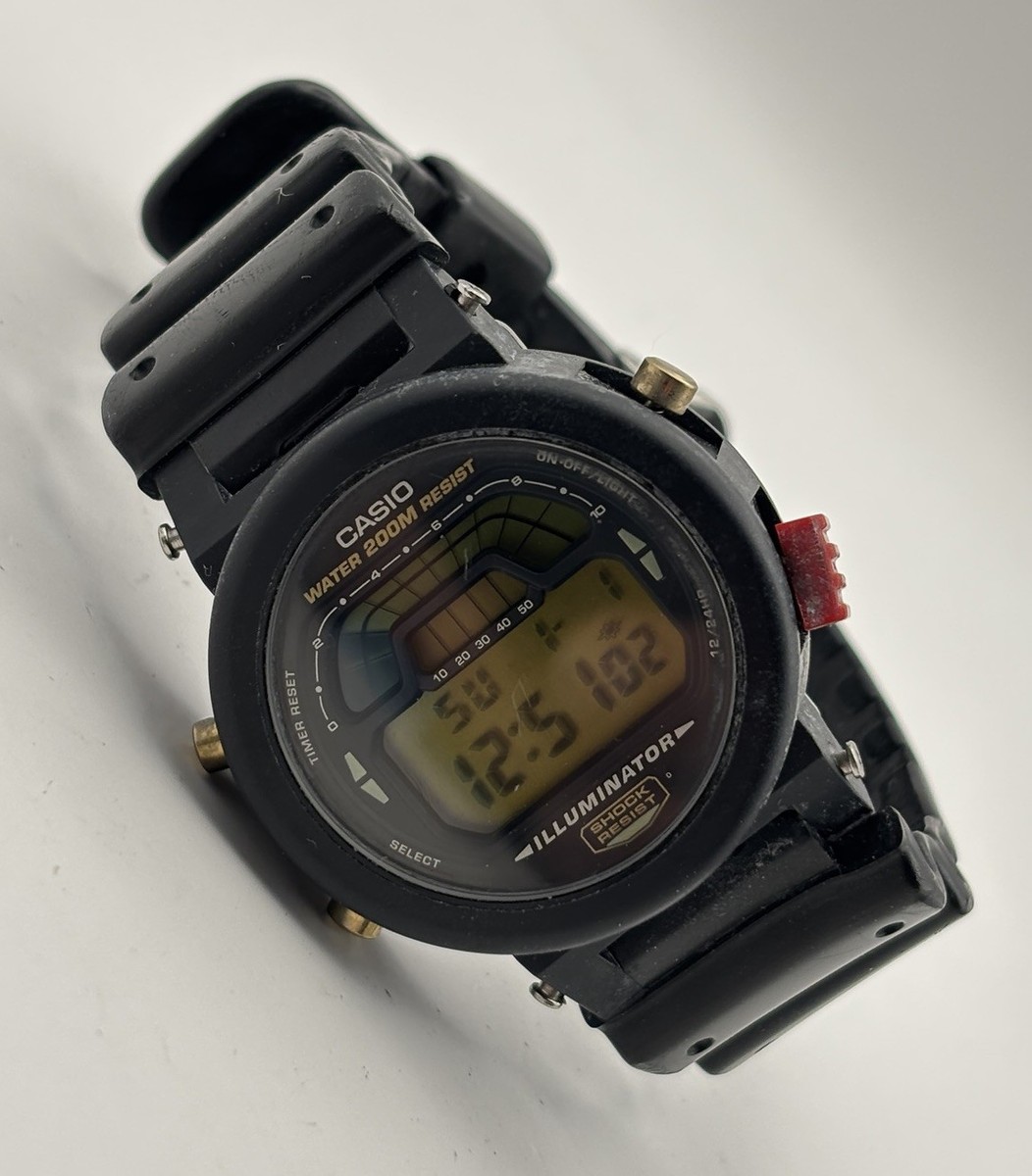 Casio G-shock Foxfire Quartz Dw-8700 Chronograph Men's Watch