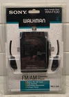 Vintage SONY WALKMAN WM-FX30 FM/AM RADIO CASSETTE PLAYER Headphones NOS NIB