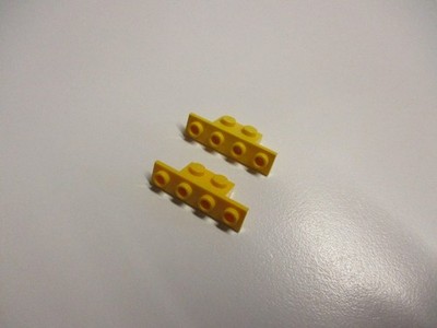 Lego 2x Platte 1x2 - 1x4 Winkel Konverter 2436 gelb ege92