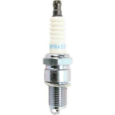 NGK BPR4ES SOLID, One NGK Standard Resistor 14 mm 0.749 in Spark Plug