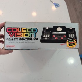 Colecovision Roller Controller in Box - W/ Slither & ADAM Adapter