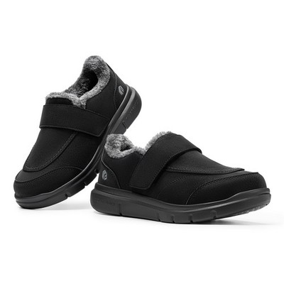 FitVille Men Warm Winter Slippers Slip-on Casual Diabetic  display picture 1