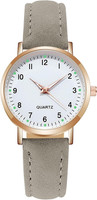 Damenuhr Leder, Damen Analog Quarz Uhr Mit Leder Armband, Uhren Damen Einfache