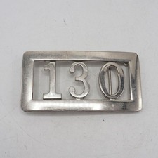 Fashion Buckle Silver Tone 130