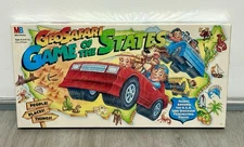New Sealed Vintage 1995 Milton Bradley GeoSafari Game Of The States Board Game