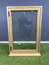 Oak Wood Timber Window Double Glazed Hardwood Windows Slimline 600mm x 900mm