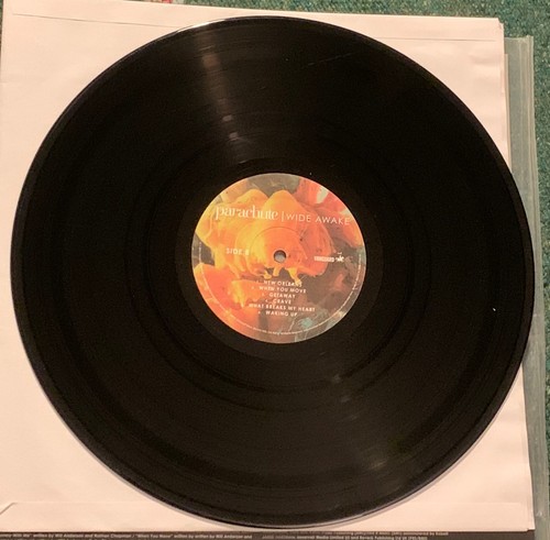Parachute LP Wide Awake (Vinyl 2016, Vanguard) sehr guter Zustand - Bild 6 von 7
