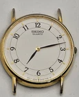 ​Vintage Seiko Quartz Watch Case Dial 5Y30-7000 Gold Tone Men's Without Band