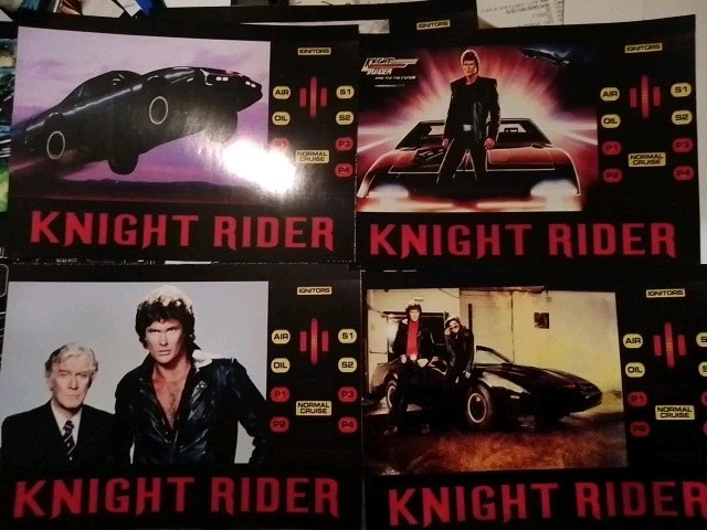 Knight Rider Dark Knight ED. 16 Glossy Unofficial 7x5ins Lobby Cards. New. - Image 4 of 4