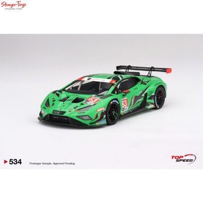 TOP SPEED 534 - 1/18 LAMBORGHINI HURACAN GT3 EVO2 No.63 IRON LYNX IMSA