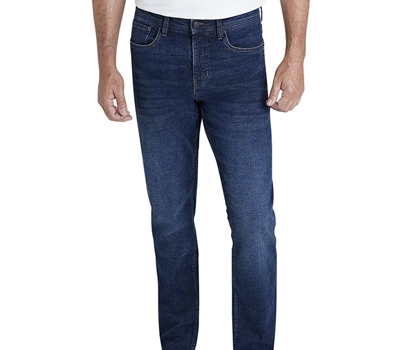 's Straight Leg, Relaxed Fit Jeans, 60w X 30l Blue