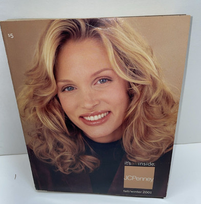 JC Penney Fall and Winter 2001 Catalog Fashion Clothing Jewelry Home Decor