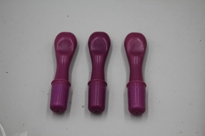 Learning Resources Spike Toy Hedgehog Replacement Spikes Lot of 3 Purple