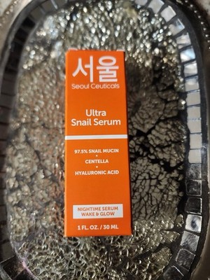 Seoul Ceuticals Ultra Snail Serum 1 fl oz Snail Mucin Centella Face