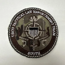 London Bridge LBT TACLET Coast Guard Tactical LE Team South Patch Hook & Loop