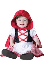 Adorable Little Red Riding Hood Infant Baby Costume