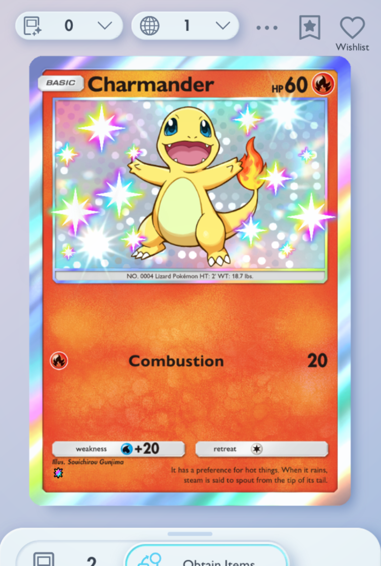 shiny charmander pokemon card value Charmander (Shining Revelry #8/110, 1-Diamond)