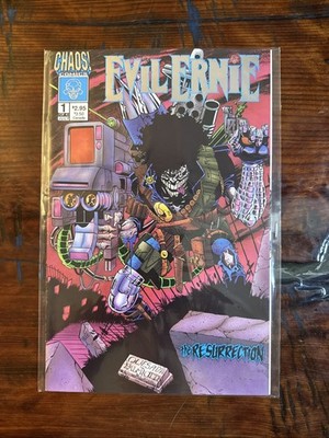 Evil Ernie The Resurrection #1 1993 Chaos Comic Book Bagged