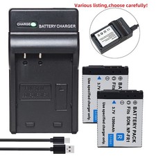 Battery or charger for Sony NP-FR1 Cyber-Shot DSC-V3 DSC-F88 DSC-P100 DSC-P100/L