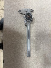 0-6" Stainless Steel Shock Proof Dial Caliper .001" Graduation, Black Face