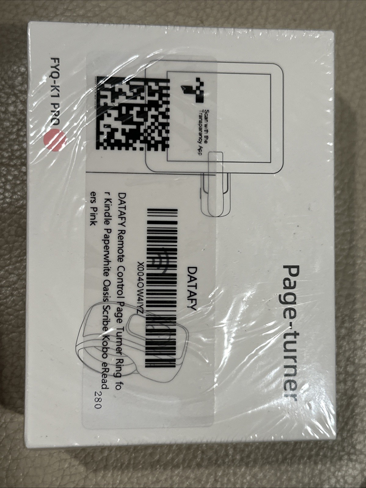 Kindle Paperwhite Remote Turner Ring Oasis Scribe Pink FYQ-K1 PRO Datafy NIB-image