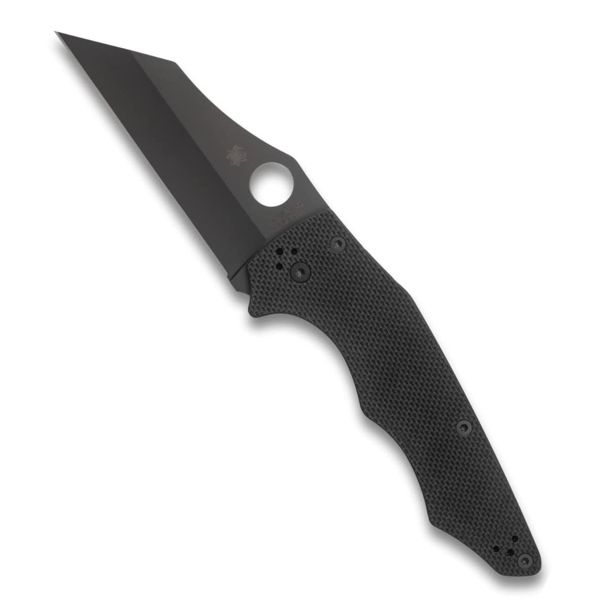 Spyderco YoJumbo Specialty Folding Knife with Black Wharncliffe