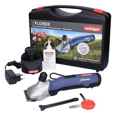 heiniger cordless horse clippers