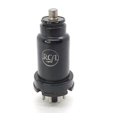RCA Vintage Vacuum Tube Model 6K7 Metal For Radios Amplifiers Audio Valve Tested