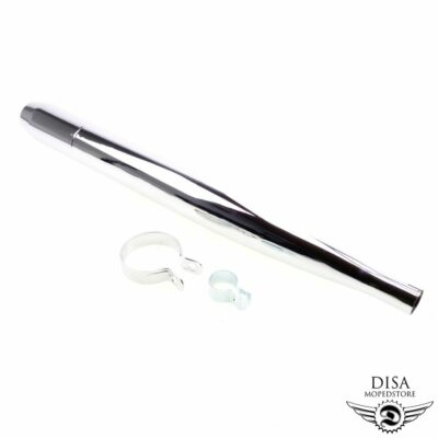 Hercules Prima 2 Tuning Auspuff Tuning Auspuff Chrom Auspuff Tuning Für Hercules Prima M 2 3 4 5 S – 28mm Krümmer Inkl. Schellen 28mm Krümmeranschluss Mofa Auspuff Hercules Prima 2