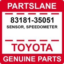 Toyota 4Runner Truck Previa OEM Genuine Speedometer Sensor 83181-35051