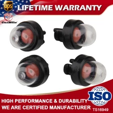 4Pcs  Primer Bulb Pump Bulbs 188-512-1 For Homelite Echo Stihl Craftsman Poulan