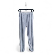 Aerie Real Obsessed Velour Jogger XS Light Blue Cotton Blend Loungewear