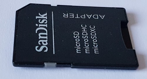 Memory Card Adapter ~ SD to MicroSD / MicroSDHC / MicroSDXC ~ SanDisk - Picture 4 of 7
