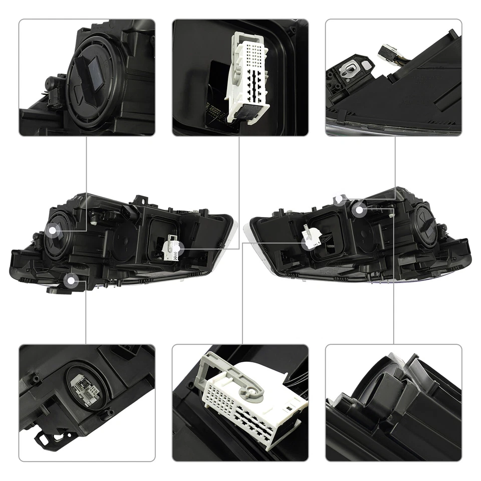 Xenon/HID Headlight For 2014-2016 Mercedes-Benz CLA200 CLA250 Headlamp (L/R) Opt - Изображение 3 из 4