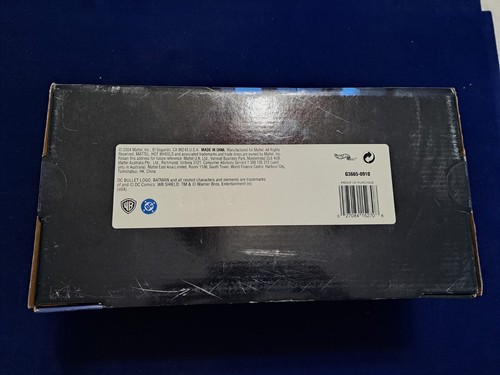 BATMOBILE Battle Damaged Limited Edition 1989 1:18 HOT WHEELS NEW SEALED RARE - Picture 2 of 3