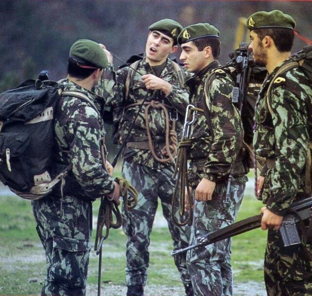 VTG Old Portuguese M964 Lizard Camo Jacket Comando Paratrooper